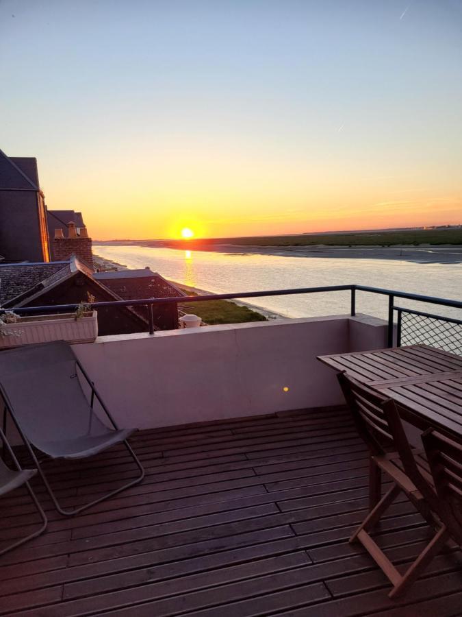 Appartamento Vue Et Terrasse Panoramique Sur La Baie De Somme Saint-Valéry-sur-Somme Esterno foto
