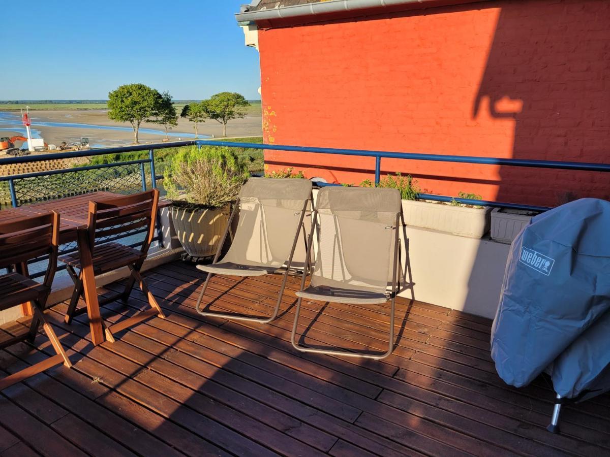 Appartamento Vue Et Terrasse Panoramique Sur La Baie De Somme Saint-Valéry-sur-Somme Esterno foto